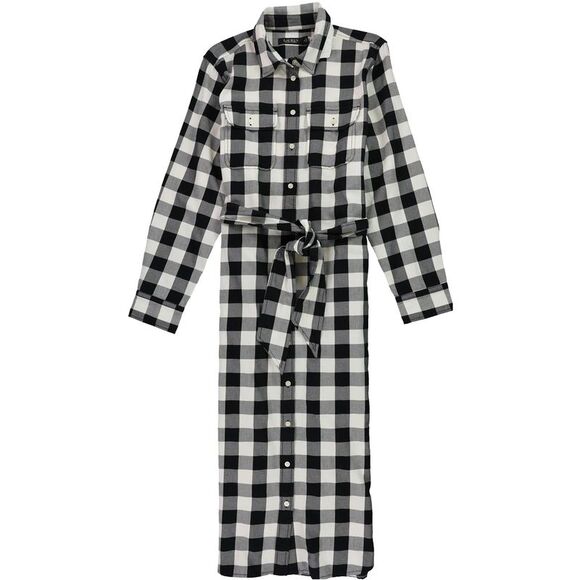 Ralph Lauren Dresses & Skirts - Ralph Lauren Womens Buffalo Check Belted Shirt Dress, NWT